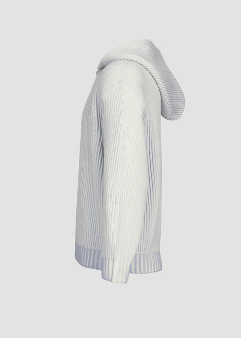 CARDIGAN IN DOUBLE SIDE RIB