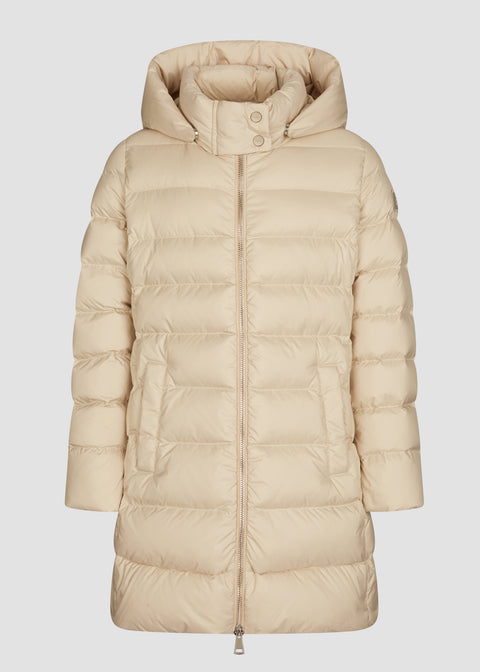 CAPPOTTO IN PIUMINO CON CAPPUCCIO STACCABILE