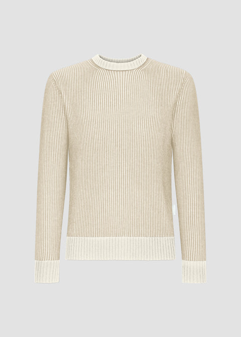 MAGLIA IN DOUBLE SIDE RIB