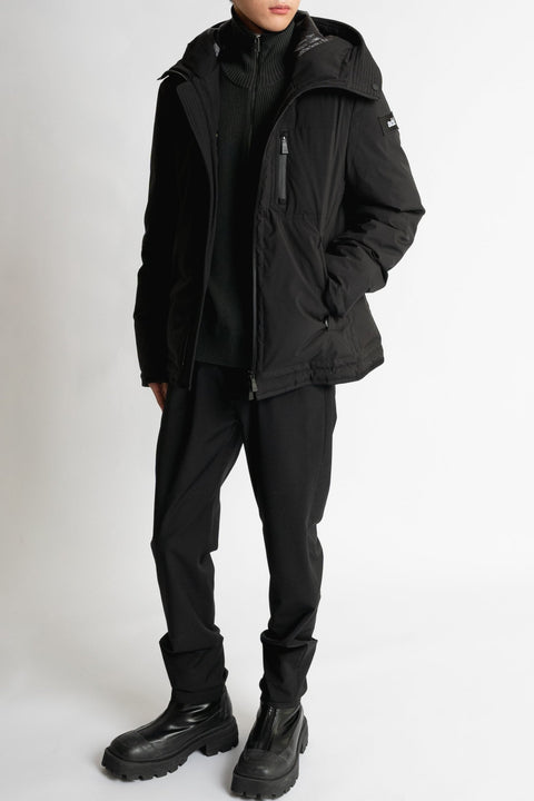 GIACCA IN 3 LAYERS PEACHSKIN