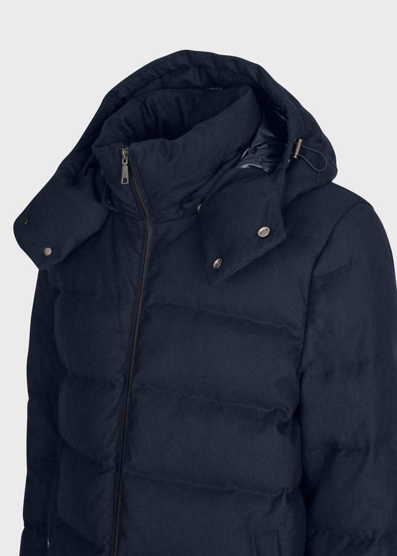 COAT IN TECNOFLANNEL