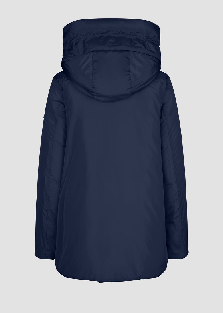 A-SHAPE IN NYLON BRIGHT WITH HOOD