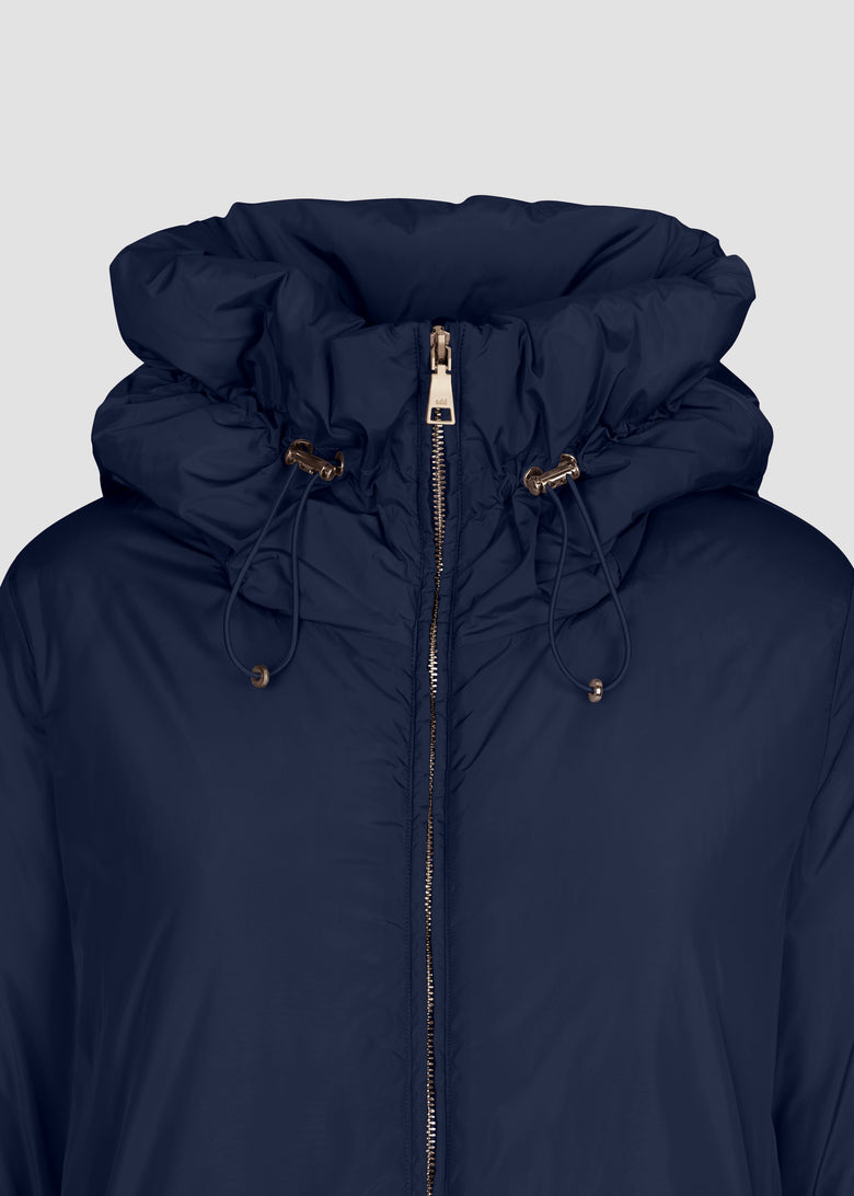 A-SHAPE IN NYLON BRIGHT WITH HOOD