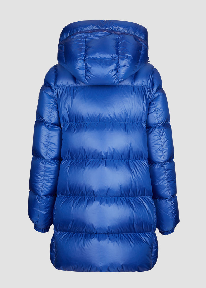 ultralight nylon jacket padded with duck down