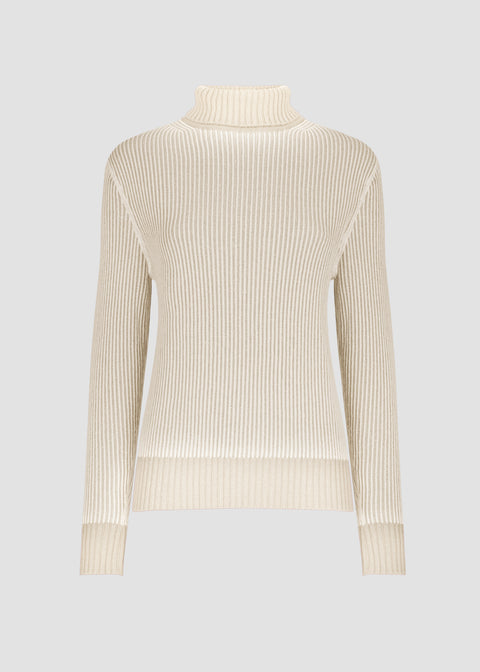 SWEATER IN DOUBLE SIDE RIB