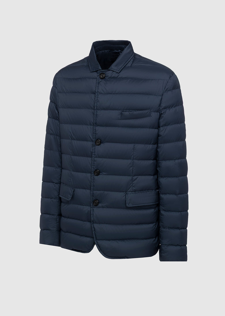 lightweight padded blazer