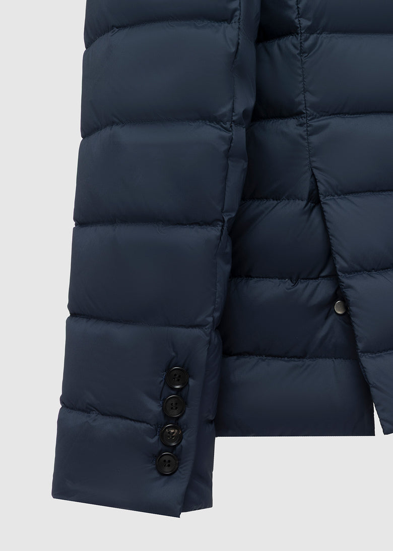 lightweight padded blazer