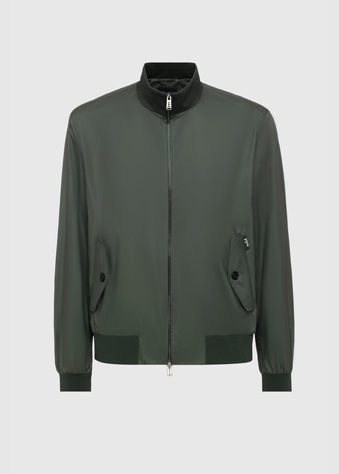 BOMBER LEGGERO CON DETTAGLI IN MAGLIA