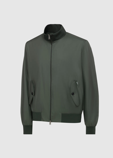 BOMBER LEGGERO CON DETTAGLI IN MAGLIA