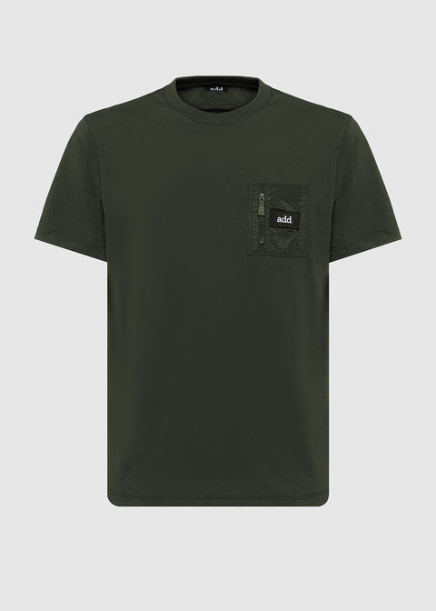 T-SHIRT CON TASCHINO