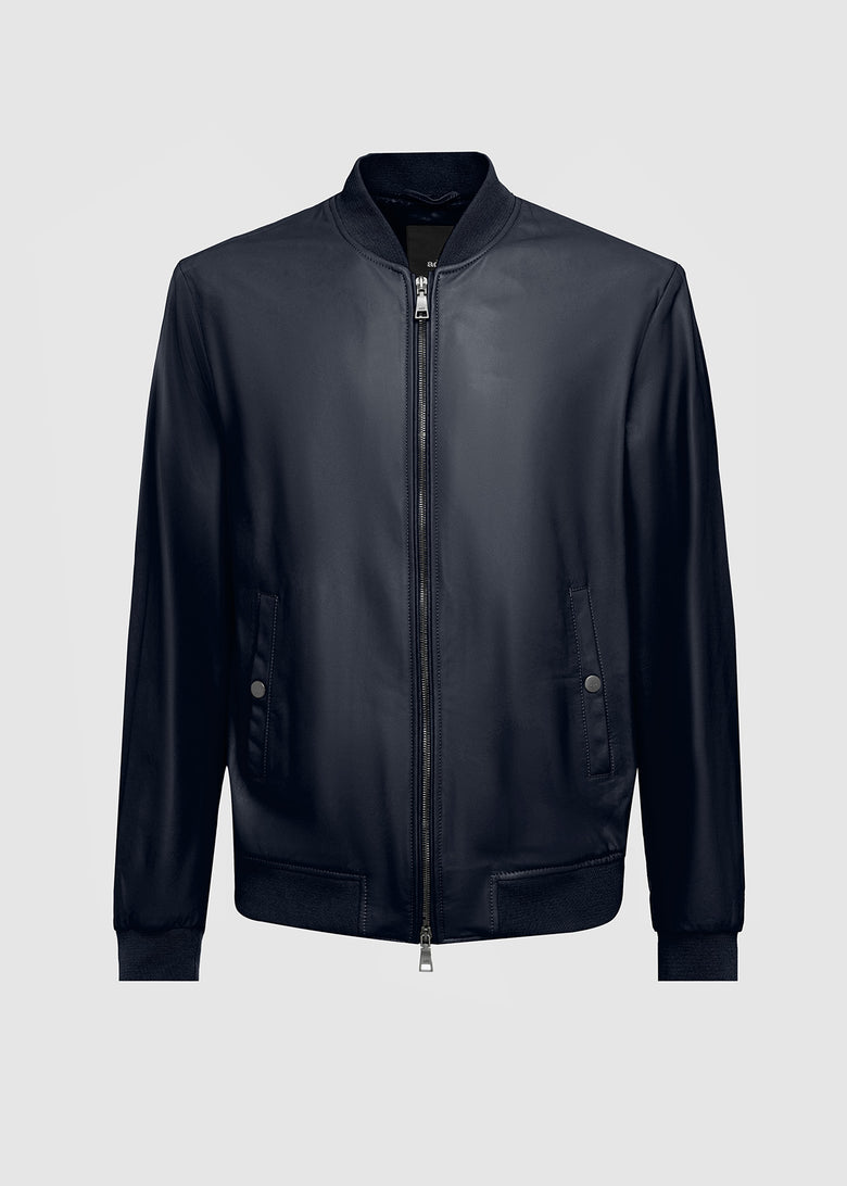 leather bomber
