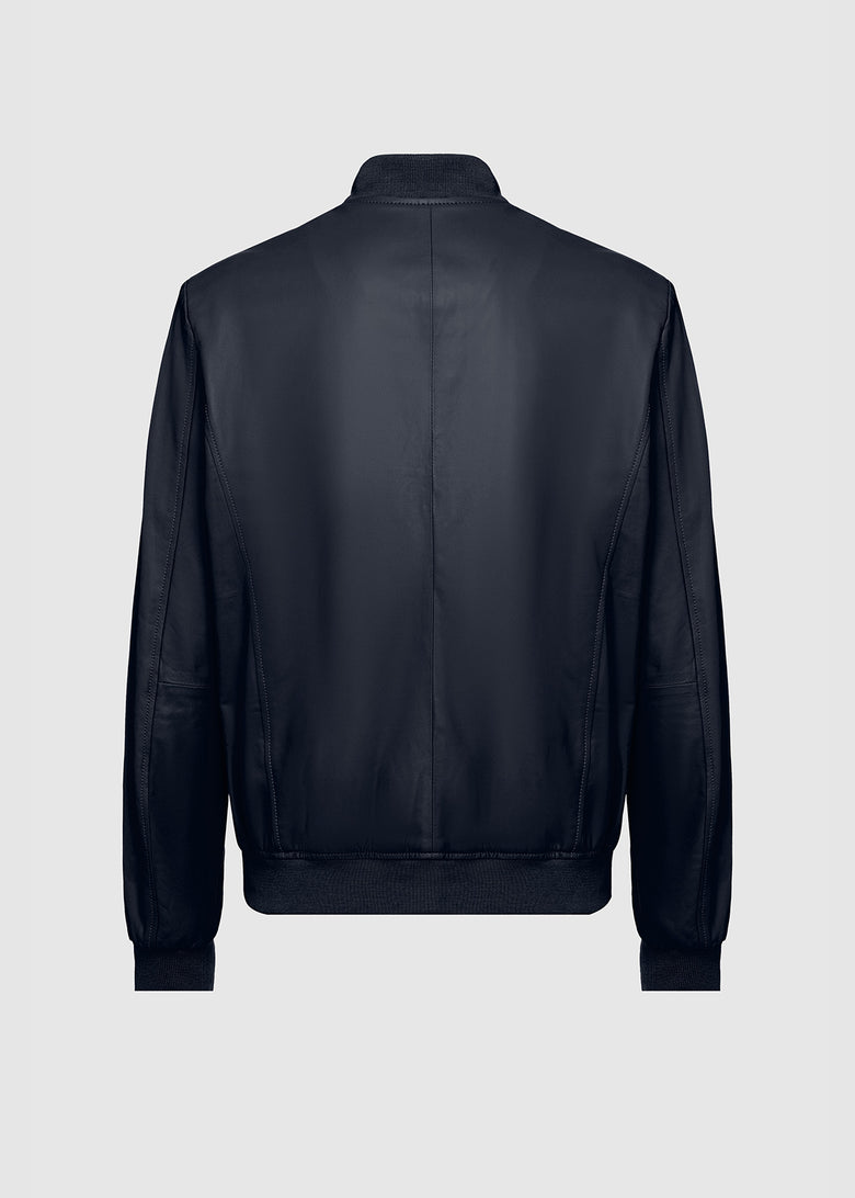 leather bomber
