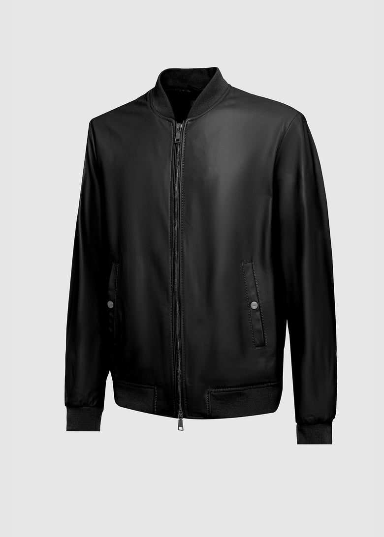 leather bomber