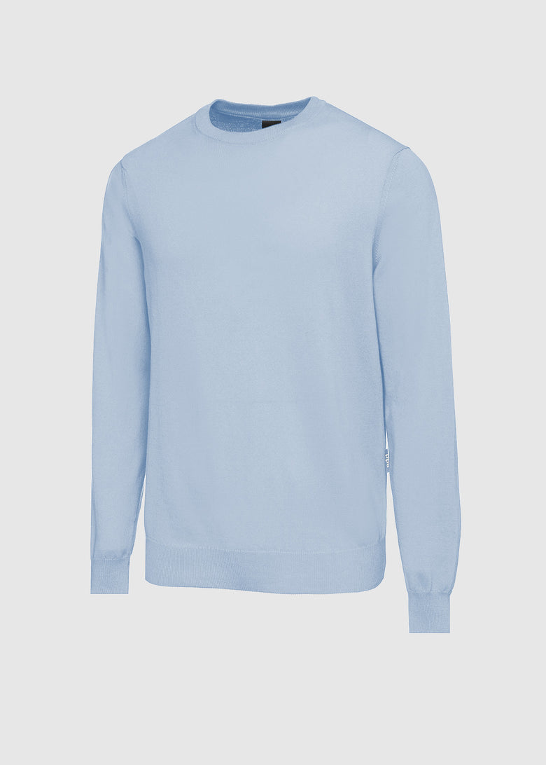 MAGLIA GIROCOLLO IN COTONE