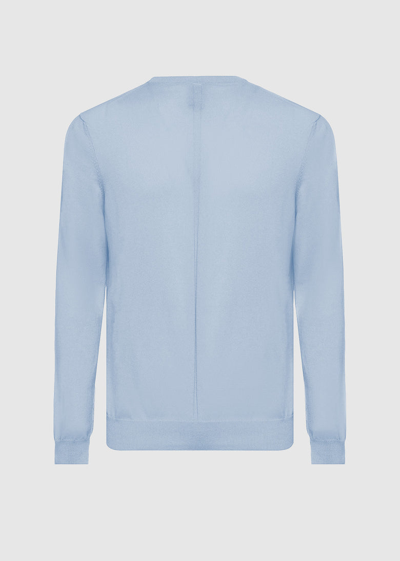 MAGLIA GIROCOLLO IN COTONE