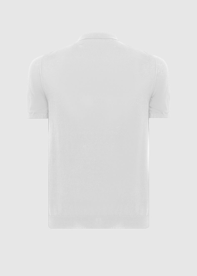 LIGHTWEIGHT KNITTED POLO