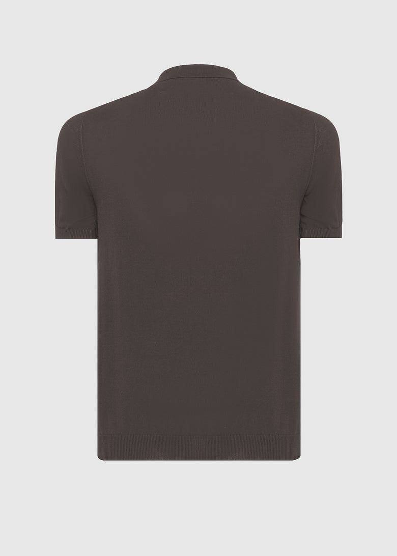 LIGHTWEIGHT KNITTED POLO