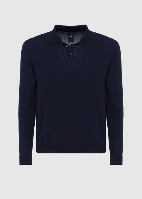 POLO MANICHE LUNGHE IN MAGLIA LEGGERA
