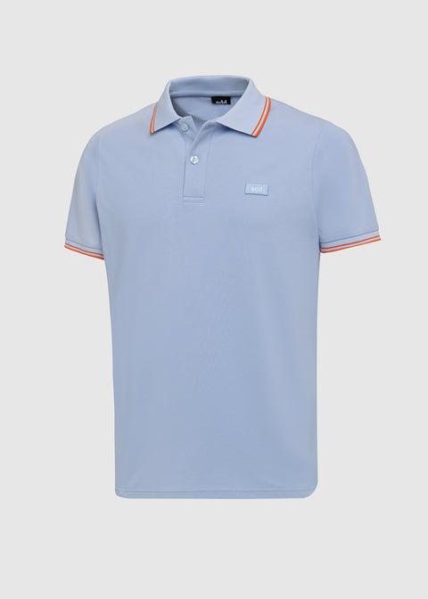 POLO CON DETTAGLI COLORATI