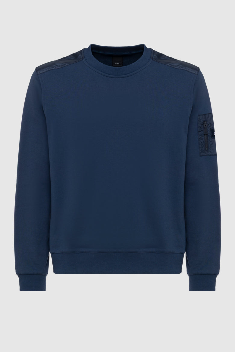 crow neck sweatshirt