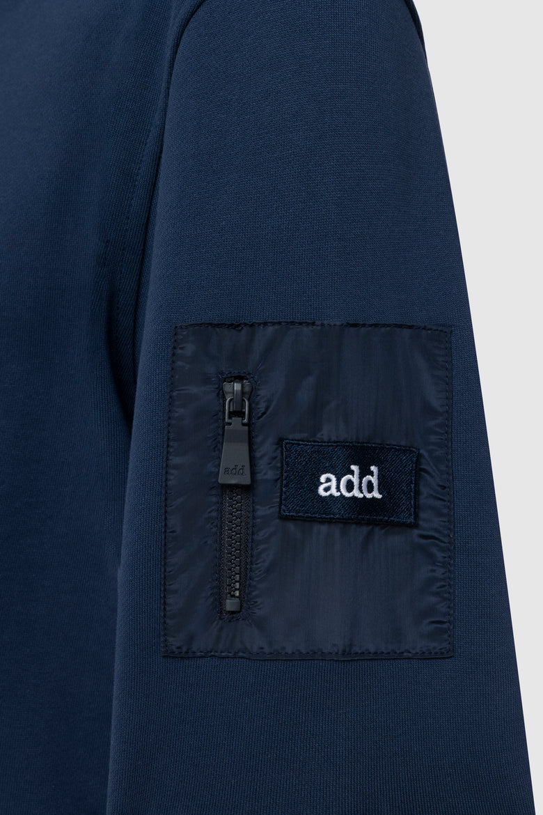 crow neck sweatshirt