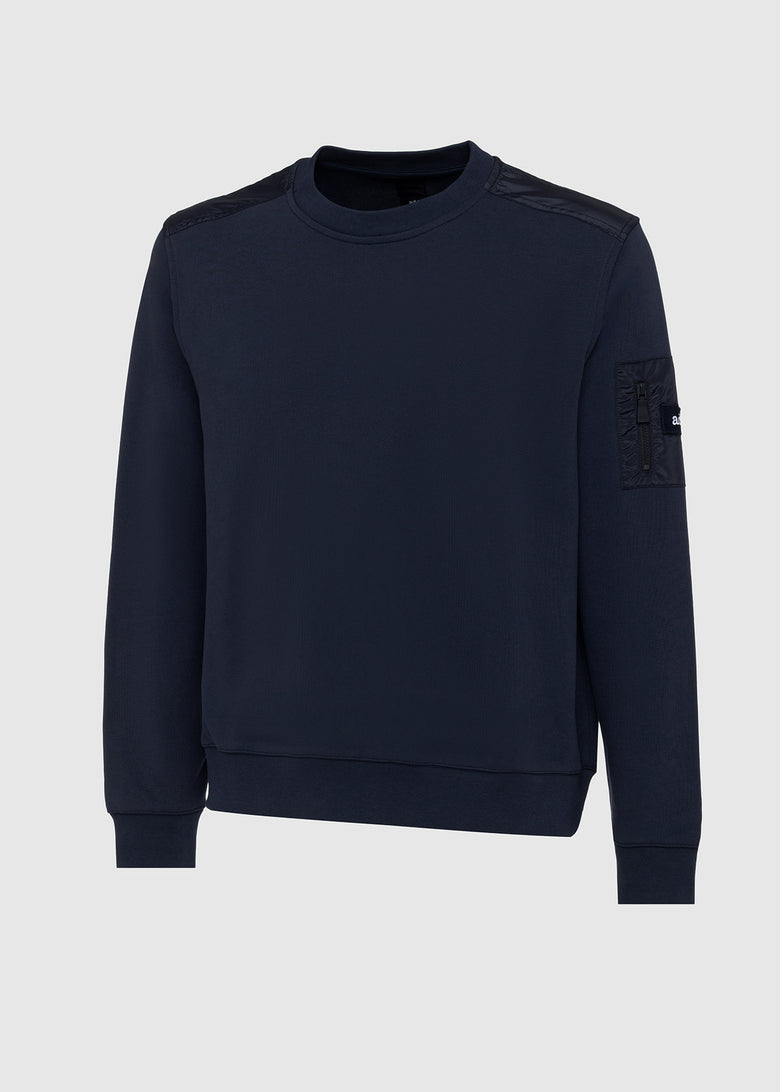 crow neck sweatshirt