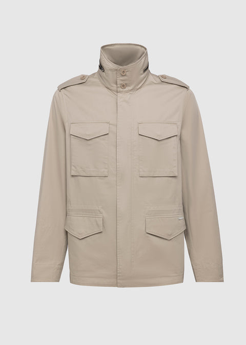 FIELD JACKET LAVATA IN CAPO