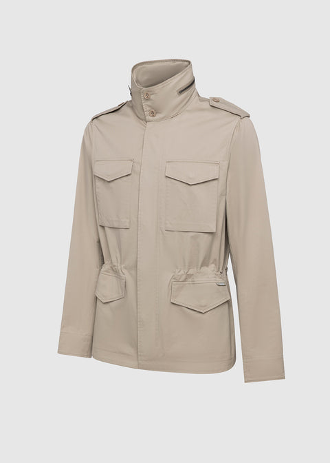 FIELD JACKET LAVATA IN CAPO