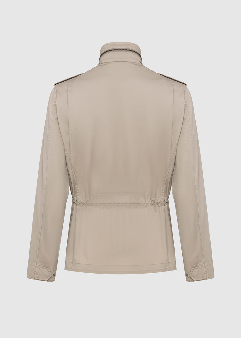 field jacket garment washed