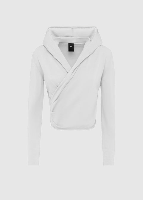 TOP INCROCIATO IN MAGLIA