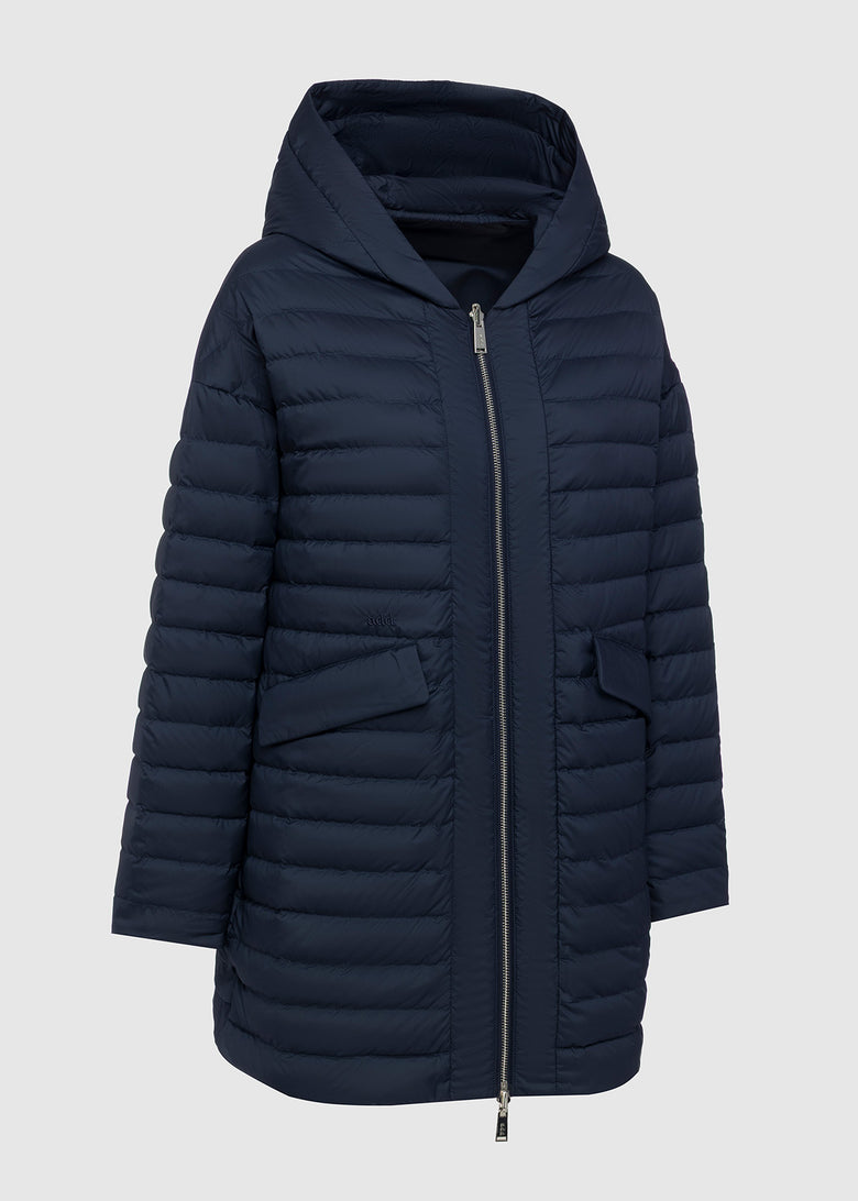 padded coat reversible