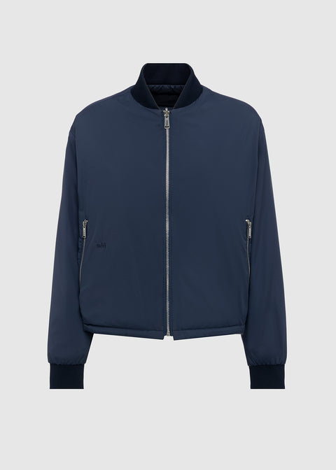 DOWN BOMBER JACKET REVERSIBLE