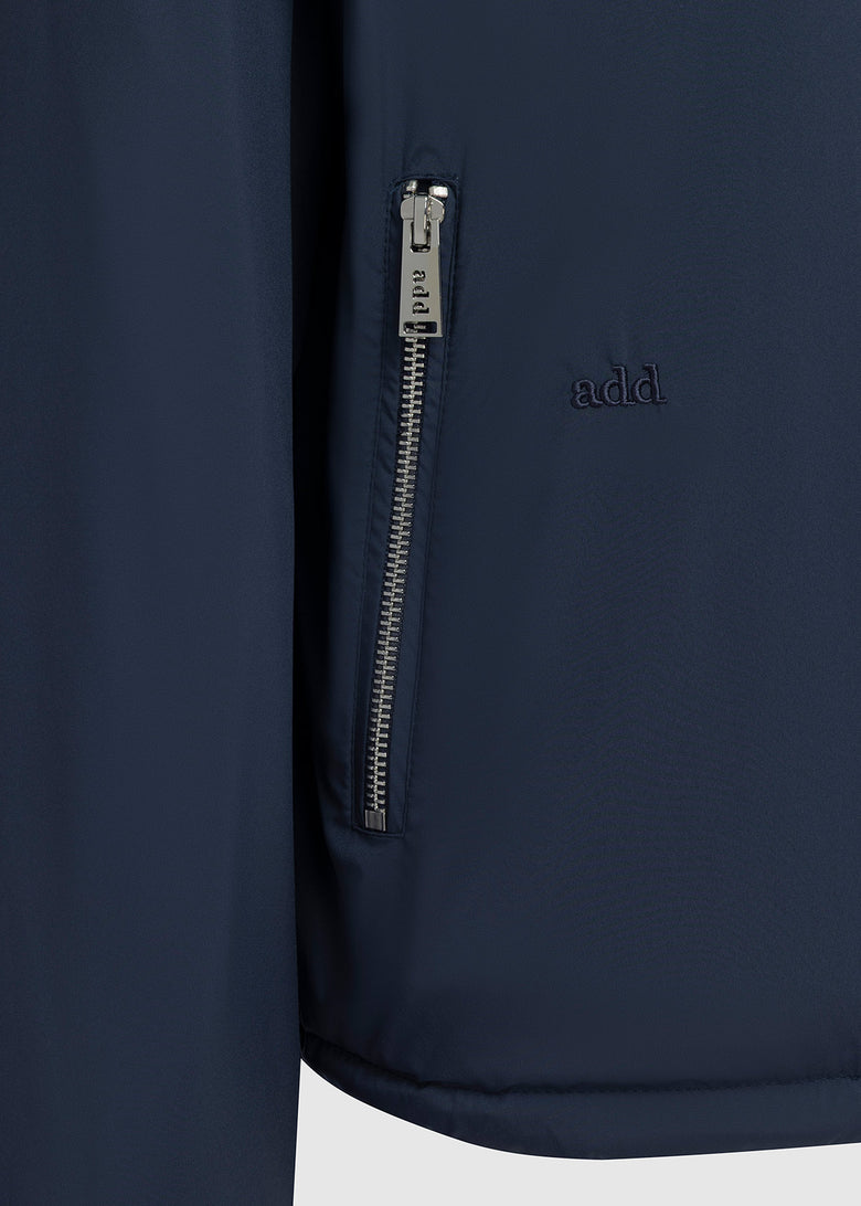 down bomber jacket reversible