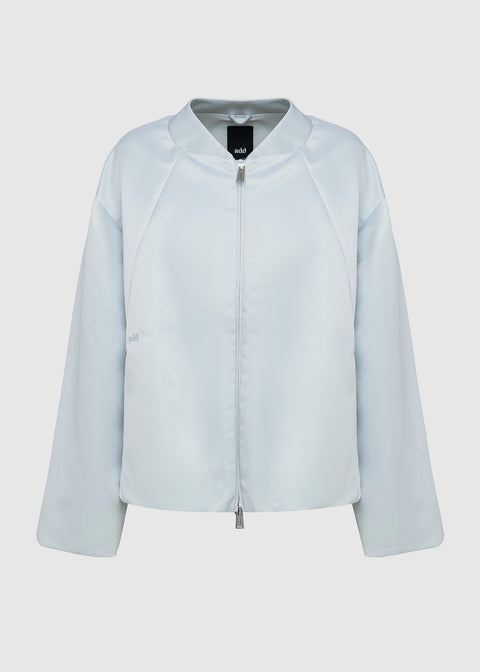 BOMBER IN DOUBLE SATIN