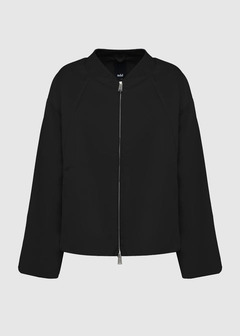 BOMBER IN DOUBLE SATIN