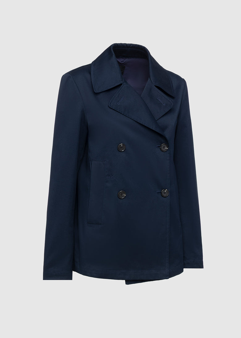 cotton peacoat