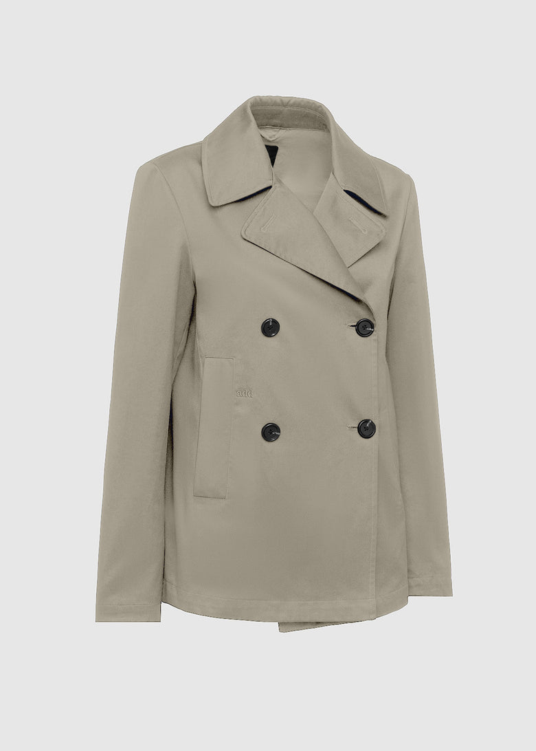 cotton peacoat