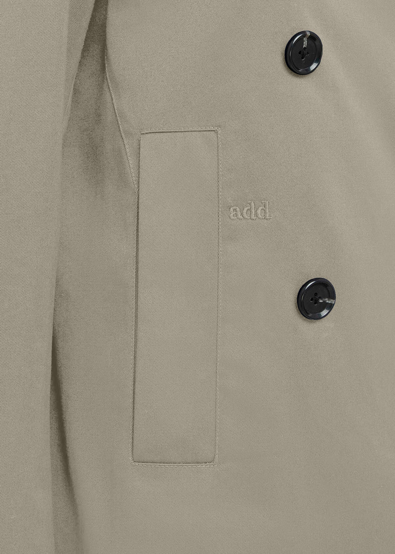 cotton peacoat
