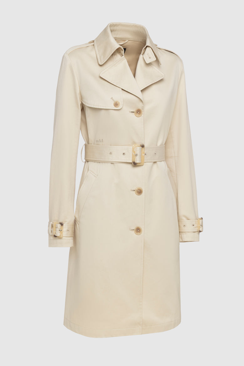 single breasted trench coat