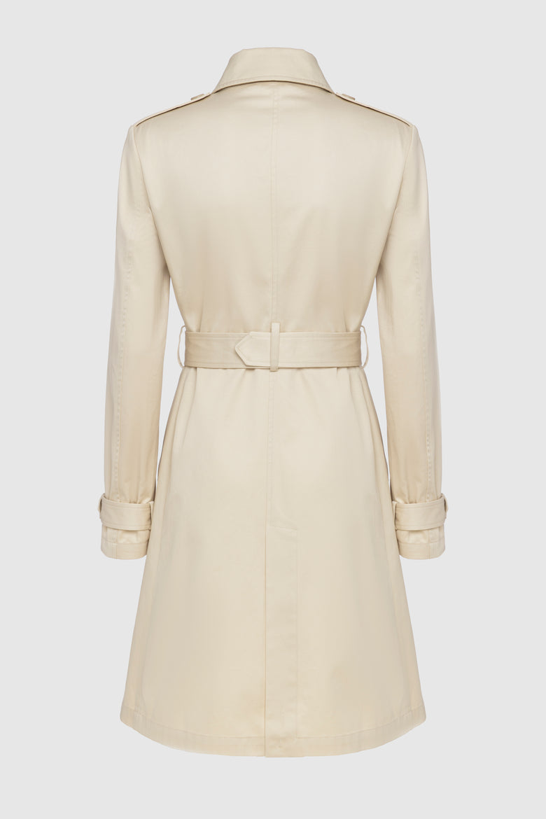 single breasted trench coat