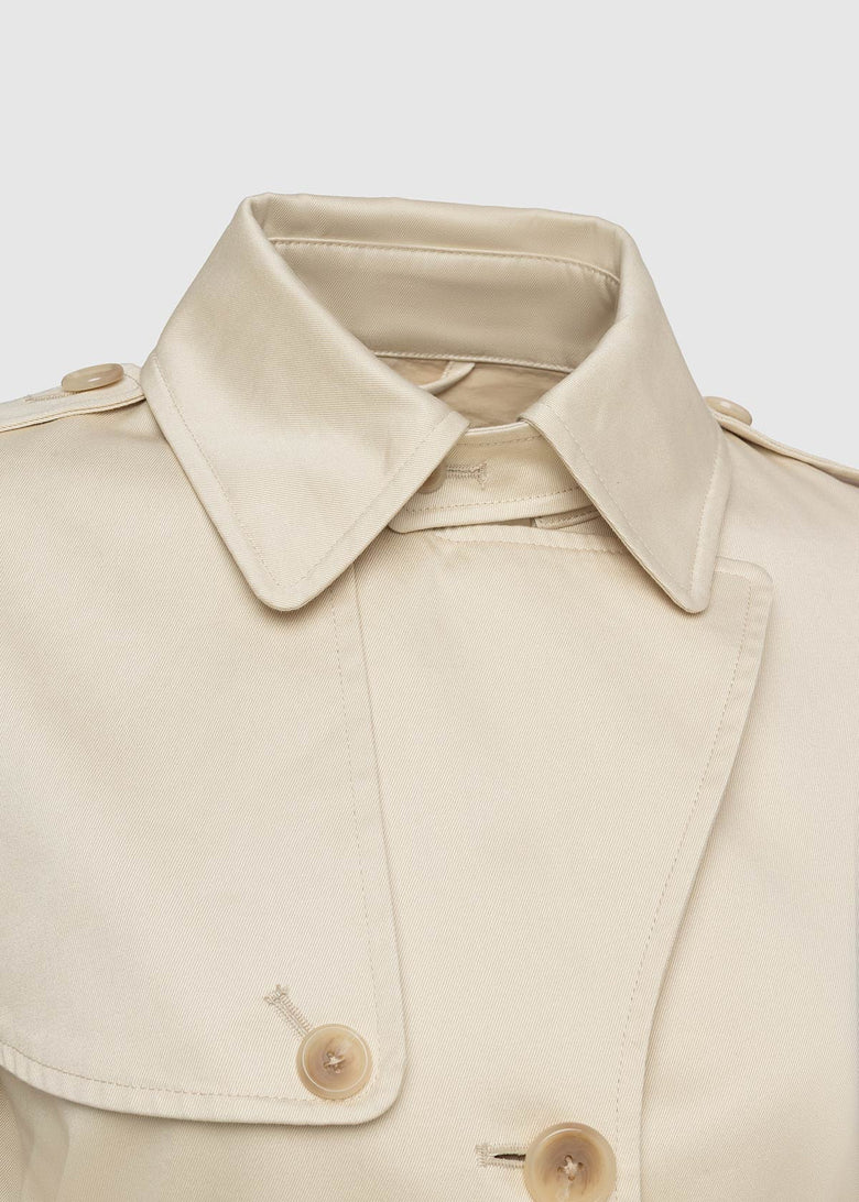 single breasted trench coat