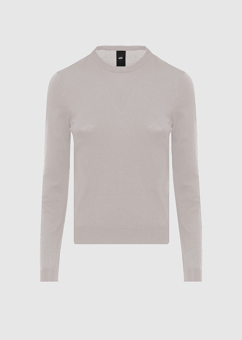 crew neck cotton sweater