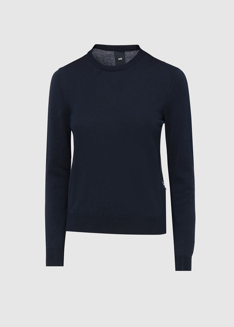 MAGLIA GIROCOLLO IN COTONE