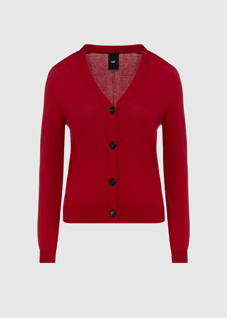 cardigan in cotton
