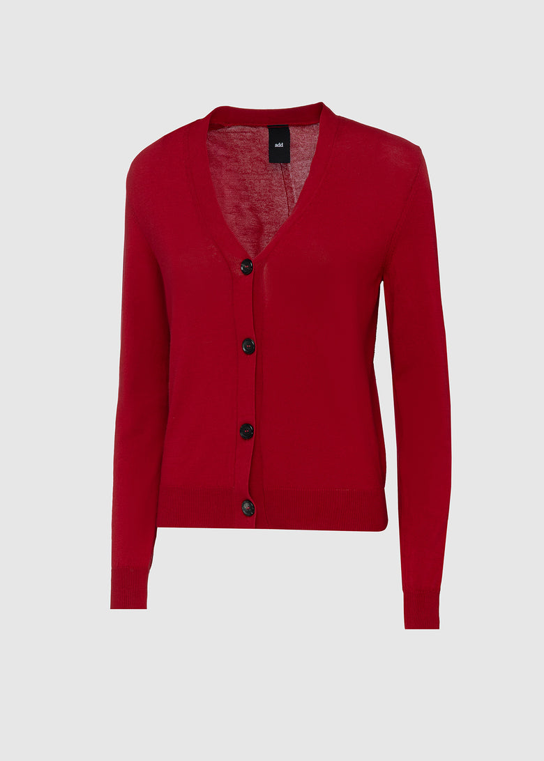 cardigan in cotton