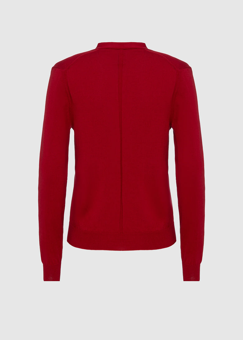 cardigan in cotton
