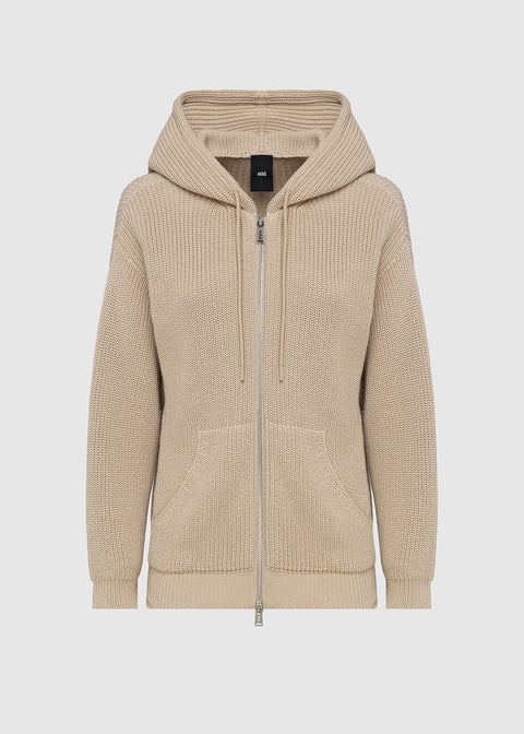 FELPA IN MAGLIA FULL ZIP