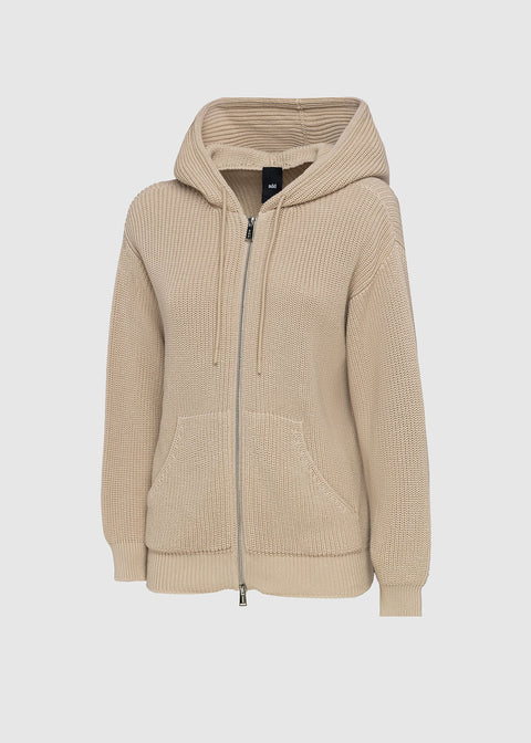 FELPA IN MAGLIA FULL ZIP