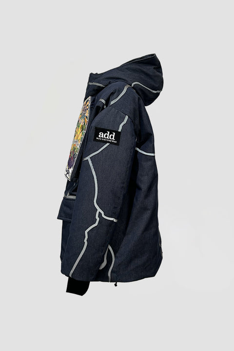 HOODED PARKA WITH DOWN PADDING
