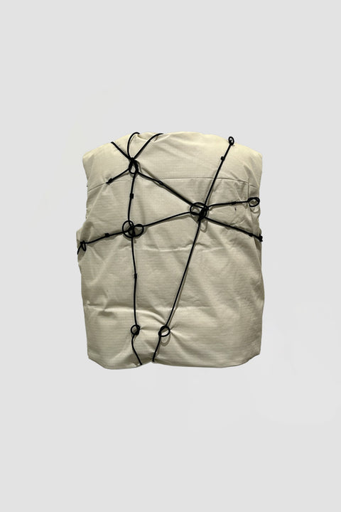 VEST WITH DOWN PADDING